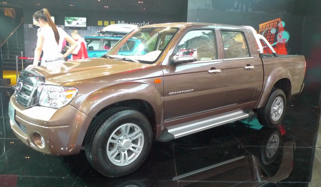 ZX Auto Grandtiger pickup being sold in Malaysia