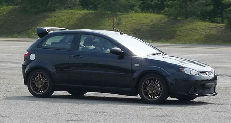 Proton Satria Neo CPS: parking lot test review 