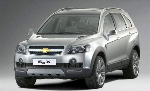 Chevrolet Captiva news - Chevrolet shows off Captiva SUV - 2006