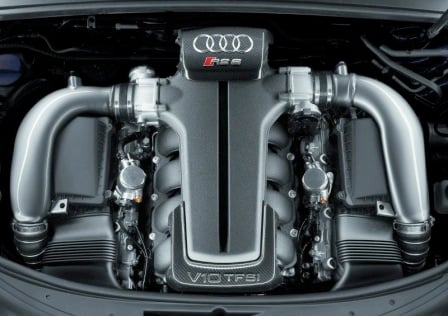 Audi RS6 Engine Bay