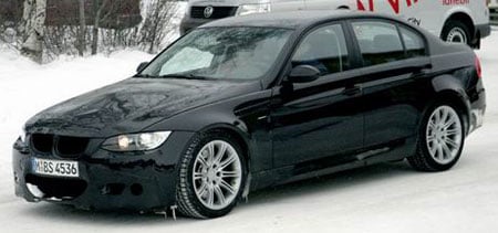 BMW M3 Sedan in Snow