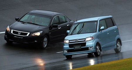 Honda ZEST and Honda Accord