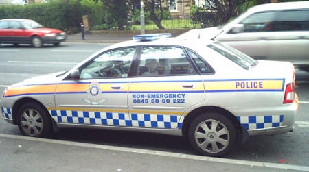 Police Proton Waja in UK