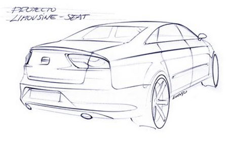 SEAT Bolero Sketch