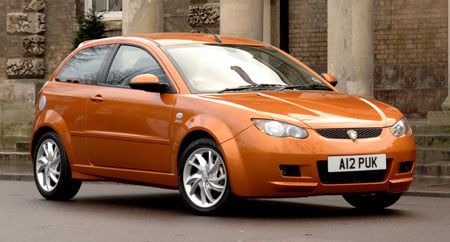 Proton Satria Neo in the UK