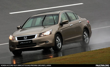 Honda Accord at Tochigi R&D