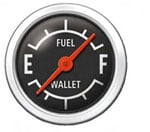 Fuel-Wallet Gauge