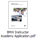 BMW Driver Training Instructor Academy