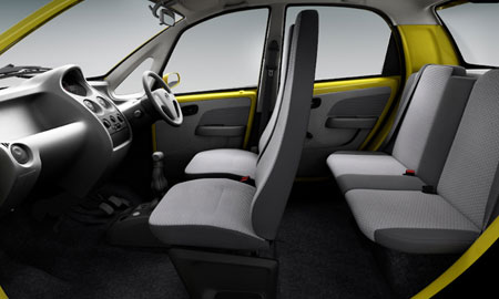 Tata Nano Interior