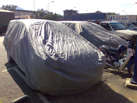 Vehicle Under Wraps
