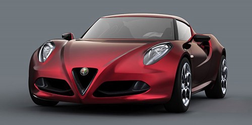 Alfa Romeo shows off sexy 4C Concept, on sale in 2012!