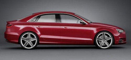 Audi A3 Sedan Technical Study with 408 horsepower!