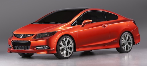 New Honda Civic Concept revealed at Detroit 2011!