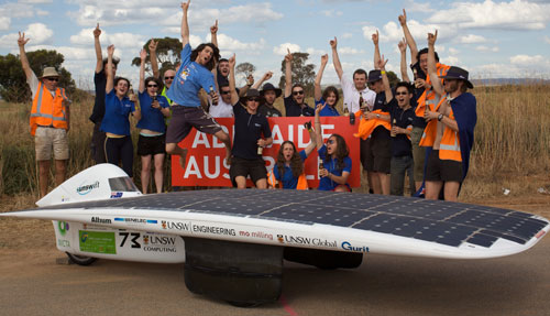 Sunswift IVy – the fastest solar-only car in the world!