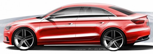 Geneva bound Audi A3 ‘notchback sedan’ previewed