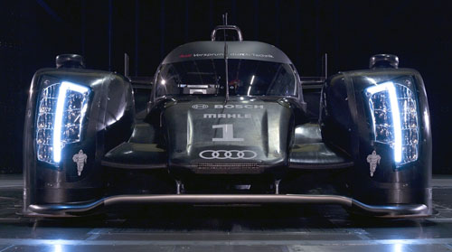 Audi R18 adds a roof and mega LEDs for 2011 Le Mans