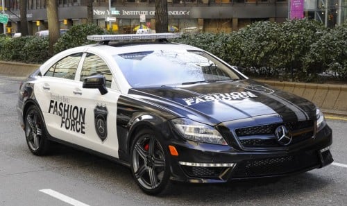 Mercedes CLS 63 AMG is the fashion police patrol car
