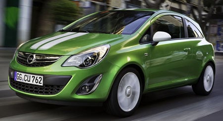 Facelifted Opel/Vauxhall Corsa is a big fan of the Mazda2!