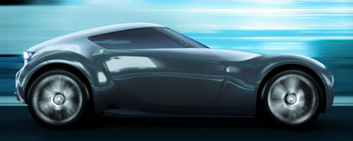 Nissan ESFLOW – sports car body for LEAF EV technology