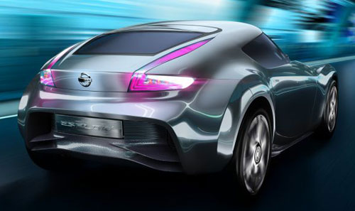 Nissan ESFLOW – sports car body for LEAF EV technology