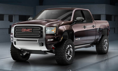 GMC Sierra All Terrain HD Concept – Check out that grille!