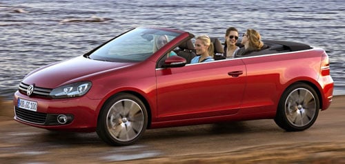 Volkswagen Golf Cabriolet is back – uses folding soft top