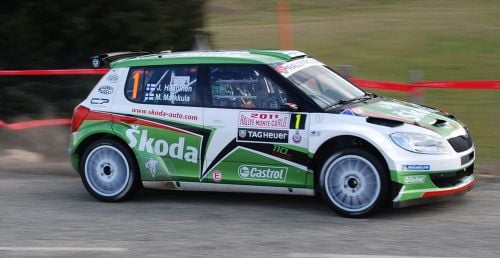 Peugeot Bryan Bouffier wins the 2011 Monte Carlo Rally