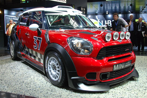 Customer MINI rally car beats works team to WRC debut
