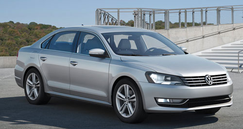 Volkswagen NMS is called Passat, bigger than Euro model