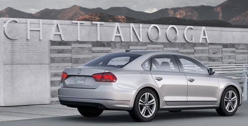 Volkswagen NMS is called Passat, bigger than Euro model