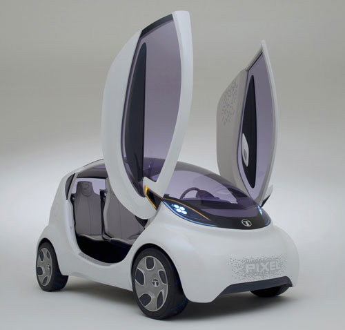Tata Pixel: Four seater Nano based concept for Europe