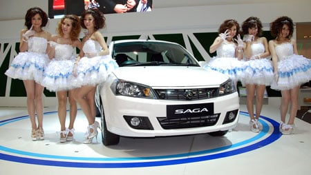 Proton Saga facelift unveiled at Thai Motor Expo 2010