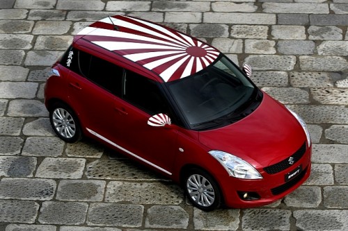 Limited edition ‘Samurai Design’ Suzuki Swift for Italy