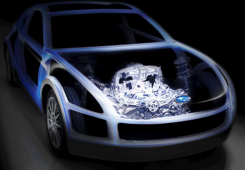 Subaru BOXER Sports Car Architecture Concept Teaser