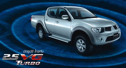 2011 Mitsubishi Triton 2.5 VG Turbo: 178 PS and 400 Nm!