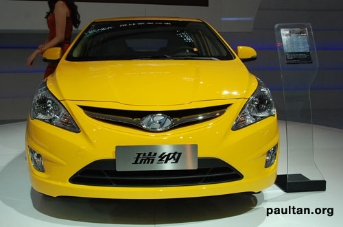 Auto Guangzhou: Hyundai Verna hatch is for China only