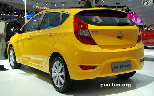 Auto Guangzhou: Hyundai Verna hatch is for China only
