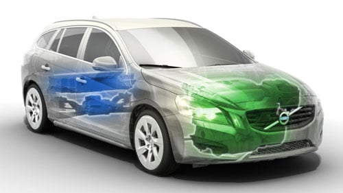 Volvo V60 is the world’s first diesel plug-in hybrid