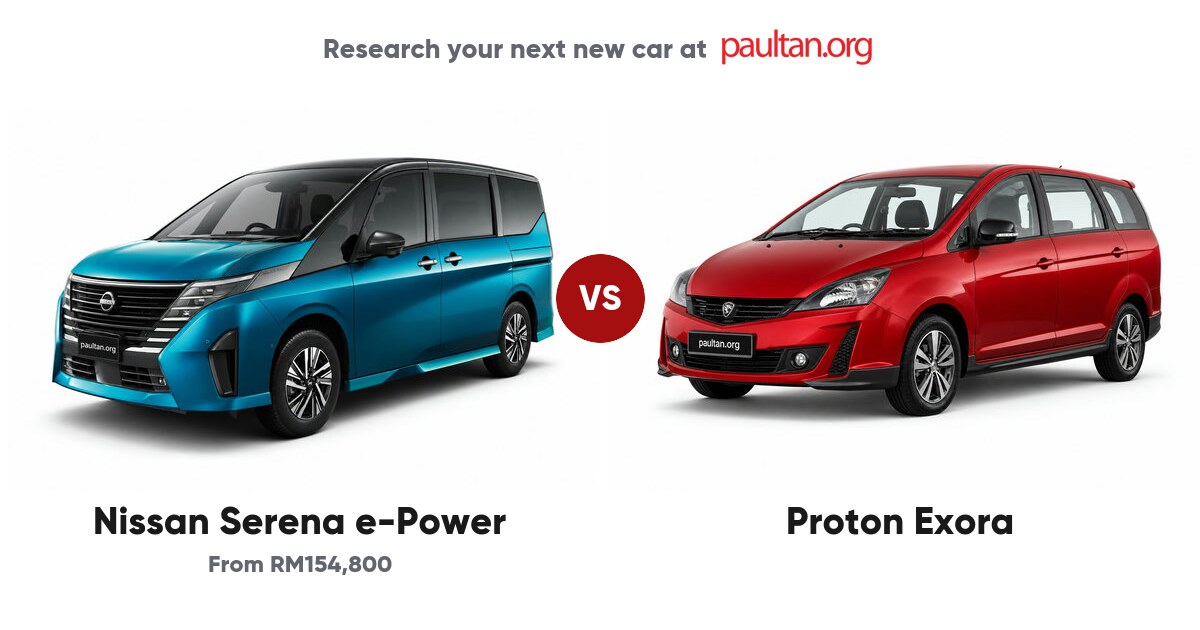 Nissan Serena e-Power vs Proton Exora: Price, Specs & Which to Buy