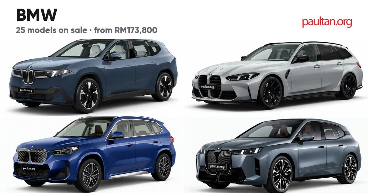 BMW Malaysia — models from RM173,800, prices & specs — paultan.org
