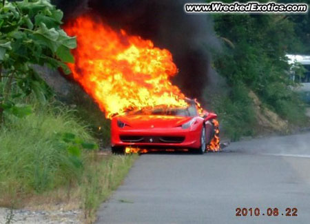 Hot car: Ferrari 458 Italia recalled due to fire risk!