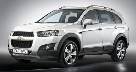 New drivetrains for facelifted Chevrolet Captiva