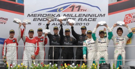 Tunku Hammam and Arrows Racing Team wins MMER ahead of Audi by just one lap! Petronas finishes third