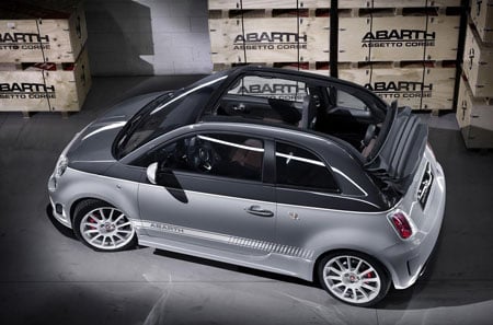 Abarth reveals Esseesse versions of 500C and Punto Evo