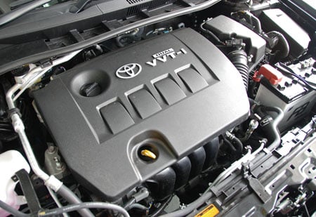 Facelifted Dual VVT-i Toyota Corolla Altis tested at Sepang!