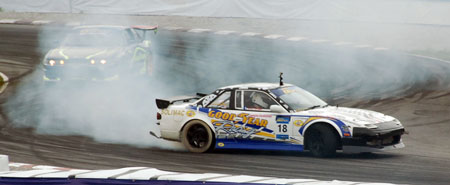 Ivan Lau wins Rd2 of Goodyear International Drift Series!