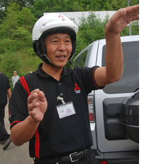 Mitsubishi Pajero ride and drive with Hiroshi Masuoka