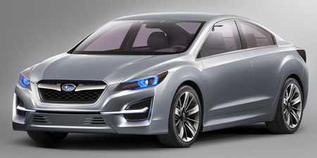 Subaru Impreza Design Concept shows new design theme