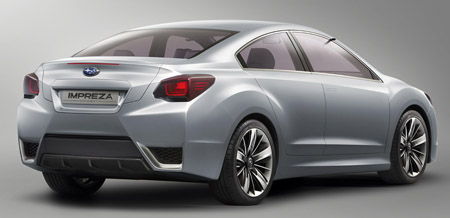 Subaru Impreza Design Concept shows new design theme