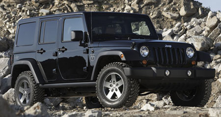 Jeep Wrangler Call of Duty: Black Ops Edition